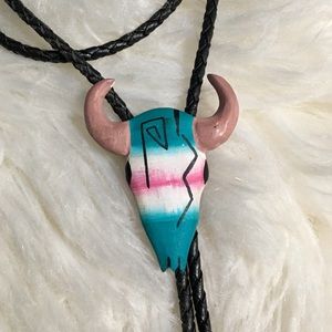 Bull Bolo Tie